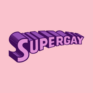 Supergay (purple) T-Shirt