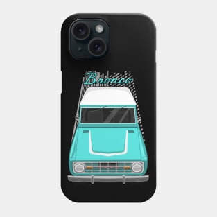 Ford Bronco 1st gen - Turquoise Phone Case