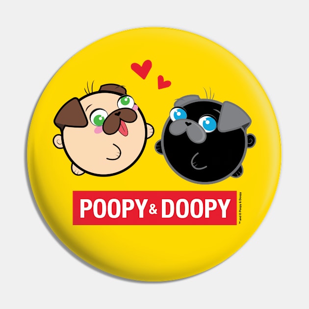 Poopy and Doopy ™ Love Pin by Poopy_And_Doopy