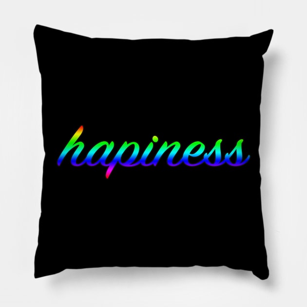 Happiness Pillow by lenn