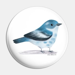 Cerulean Warbler Bird 2 Pin