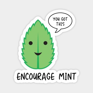 Encourage Mint Magnet