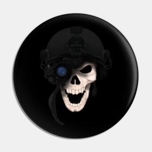 Tactical skull Pin