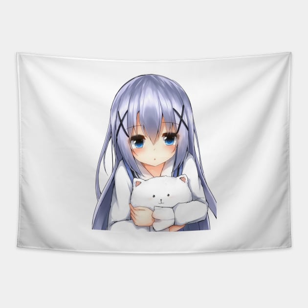 Anime manga , Japaneses cartoon , Girlfriend Holiday , Girlfriend Tapestry by Otaka-Design