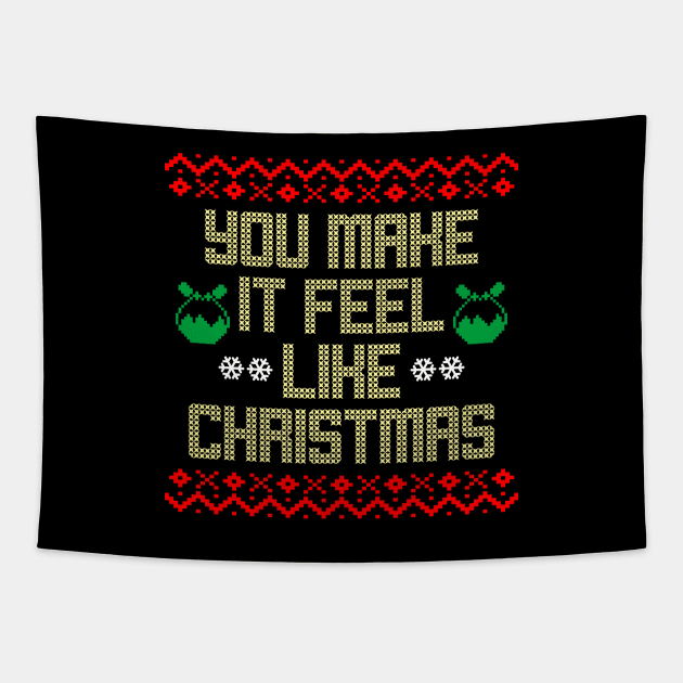 Gwen Stefani Inspired Song Music Ugly Christmas Sweater Tapestry by BoggsNicolas