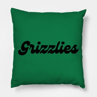 Cute Grizzlies Gear Pillow