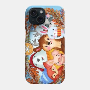 Winter friends Phone Case