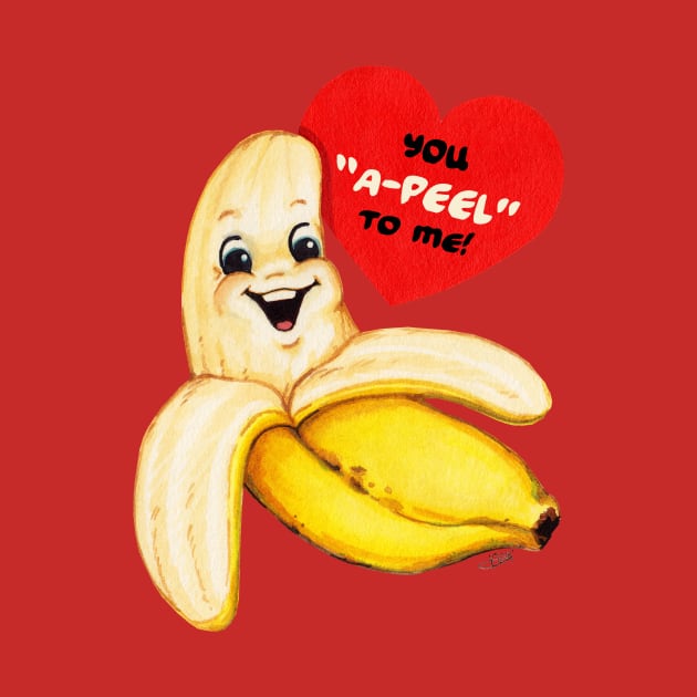 Valentine Banana by KellyGilleran