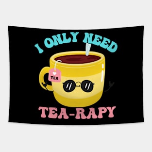 Cool Pun TEArapy mug Tea lovers Tapestry