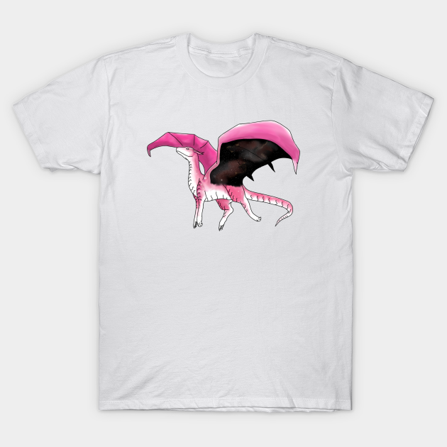 Pink dragon - Pink - T-Shirt