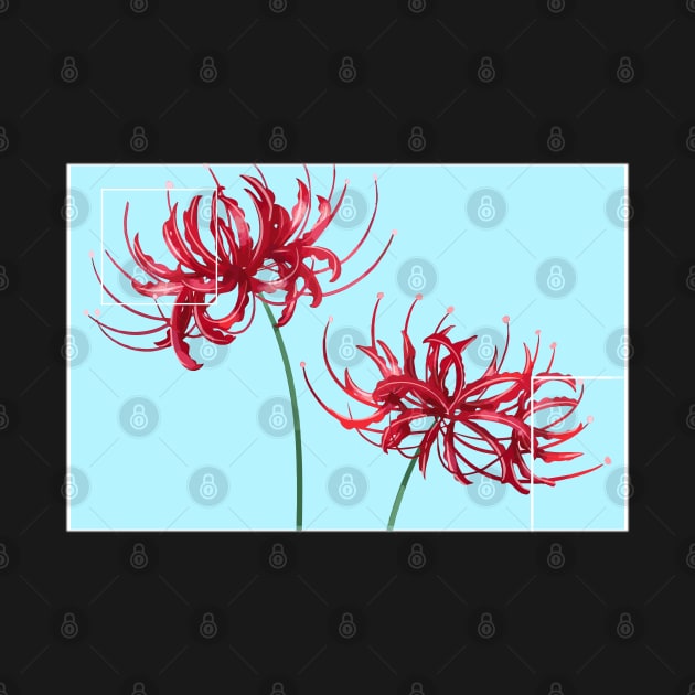 Red Spider Lily Lycoris Recoil Anime Fanart Lycoris Radiata Death Flower In Anime Gift by norhan2000