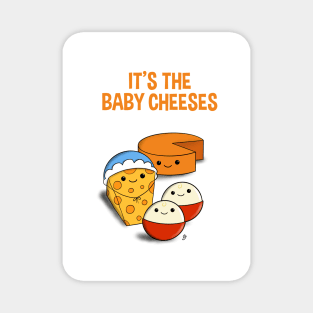 It's the Baby Cheeses - Christmas card Magnet