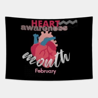 Heart disease awareness month Tapestry