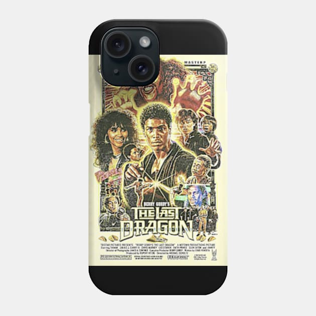 The Last Dragon Movie Poster Phone Case by Alema Art