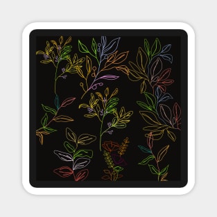 floral print Magnet