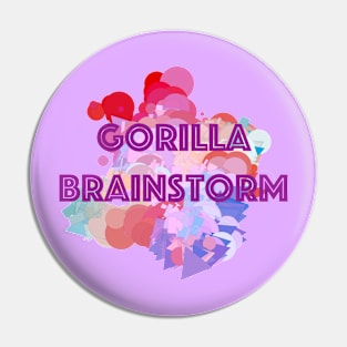 Gorilla Brainstorm Pin