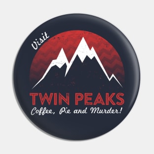 Visit Twin Peaks Pin