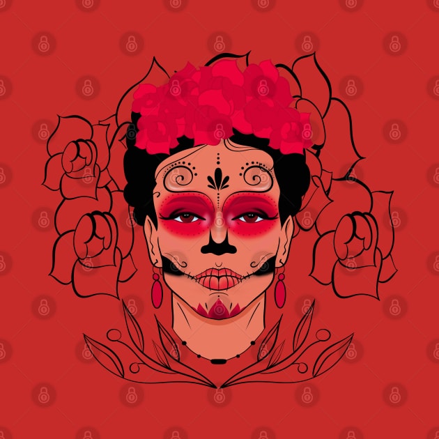 DIA DE LOS MUERTOS by MAYRAREINART