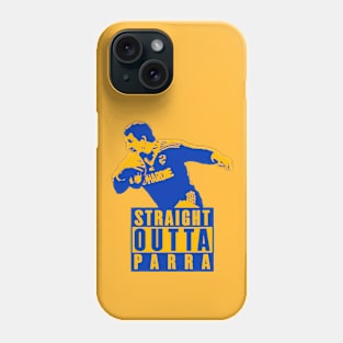 Parramatta Eels - Michael Cronin - STRAIGHT OUTTA PARRA Phone Case