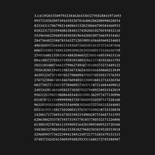 Pi digits math T-Shirt