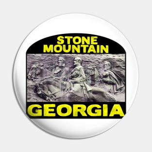 Stone Mountain Georgia Monument Memorial Pin