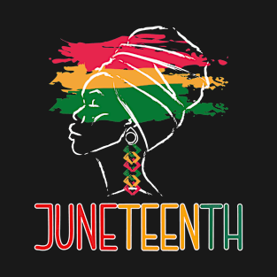 Juneteenth Celebrating Black Freedom Remembering My Ancestors T-Shirt