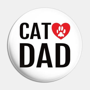 Cat Dad Pin