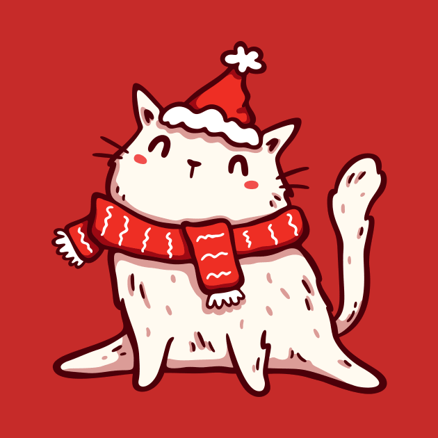 Christmas Kitten by LydiaLyd