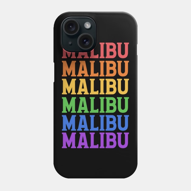 CHRISTMAS IN MALIBU Phone Case by OlkiaArt