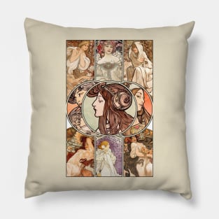 Art Nouveau Collection Pillow