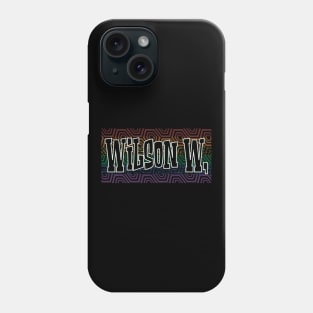 LGBTQ PATTERN AMERICA WILSON Phone Case