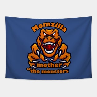momzilla mother of the monsters Women Halloween Christmas Mothers Day T-Shirt Tapestry