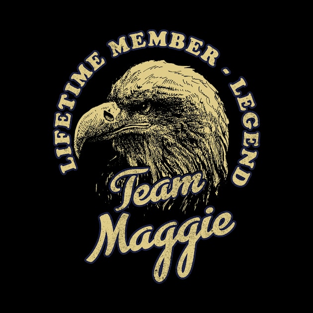 Maggie Name - Lifetime Member Legend - Eagle by Stacy Peters Art