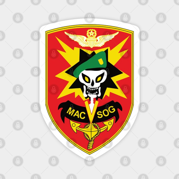 MAC V SOG Special Forces Patch - Mac V Sog - Magnet | TeePublic