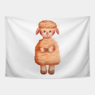 fluffy lamb Tapestry