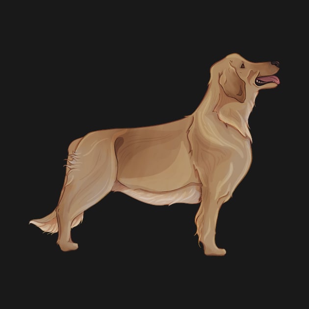 Golden Retriever Profile by themarementality