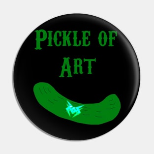 Pickle of Art Merch Pin