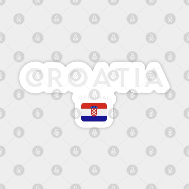 Croatia flag, croatian flag Magnet by eka123