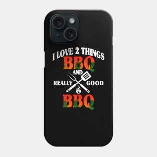 BBQ Grilling Lover Chef Brisket Barbecue Cook Grill Meat Phone Case