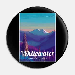 Whitewater British Columbia Canada Ski Pin