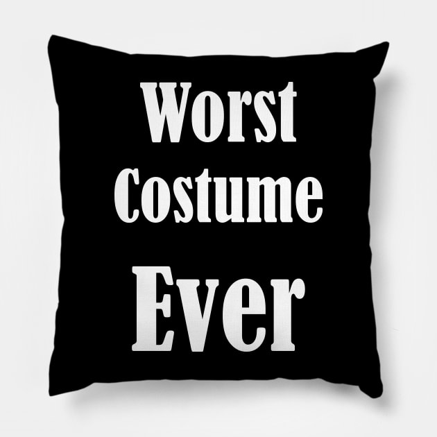 Worst Costume Ever Pillow by MasliankaStepan