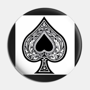 Ace of Spades Pin