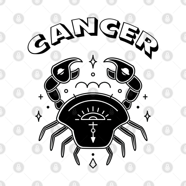 Cancer Astrology Sign by GPrez Designs