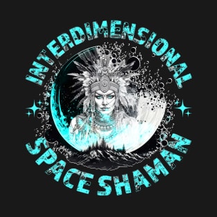 INTERDIMENSIONAL SPACE SHAMAN-moon T-Shirt