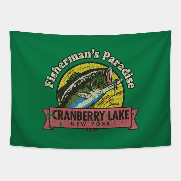 Cranberry Lake Fisherman’s Paradise 1966 Tapestry by JCD666