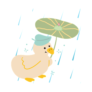 Rainy duck T-Shirt