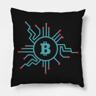 Bitcoin (BTC) Crypto Pillow