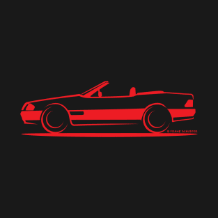 Mercedes Benz 500SL W129 Red T-Shirt