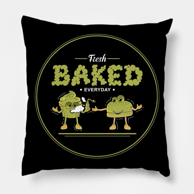 Fresh baked everyday Pillow by Markus Schnabel