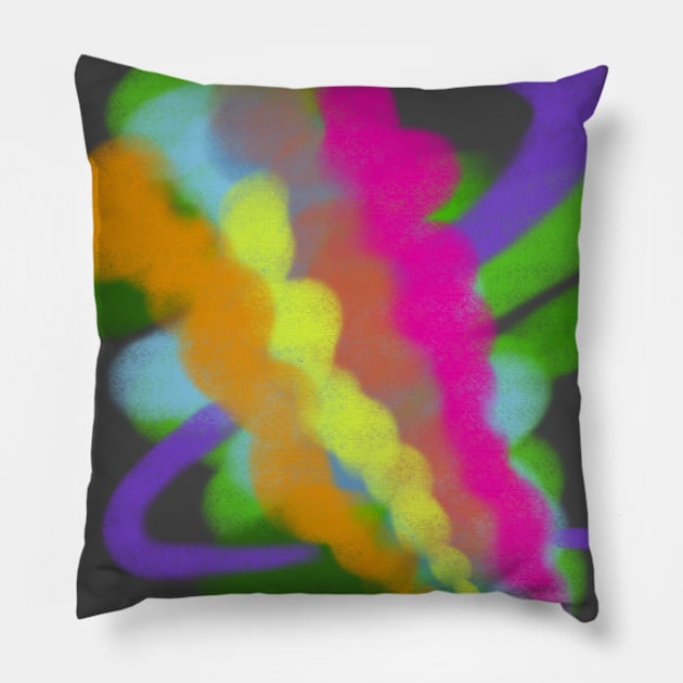 Rainbow Pillow by Zergol